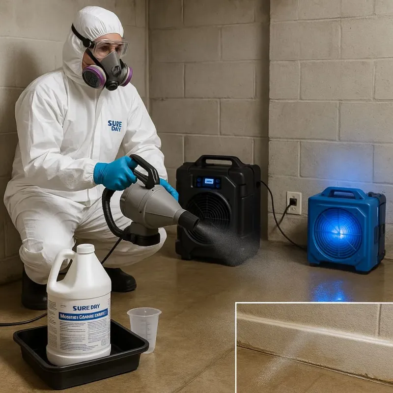 Sanitization and Odor Removal process in Exeter, NH