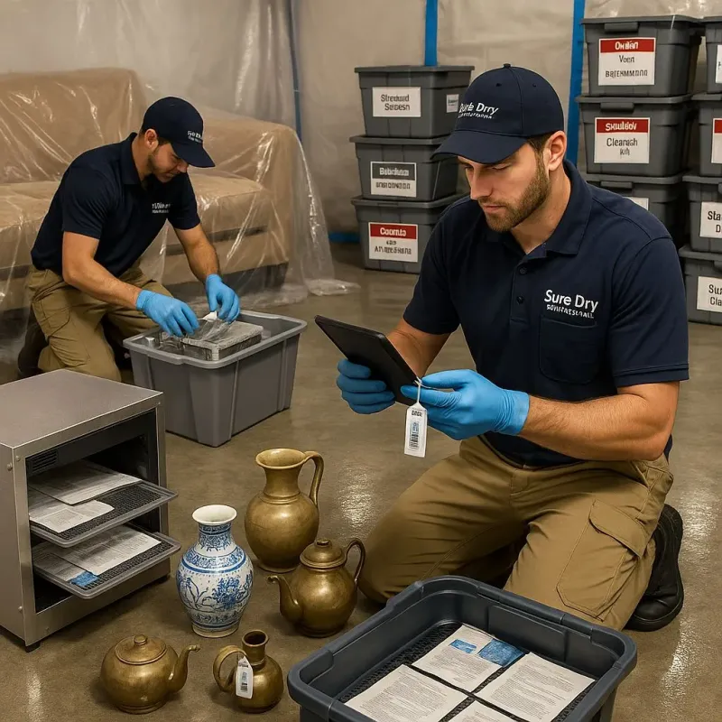 Content Protection and Restoration process in Exeter, NH