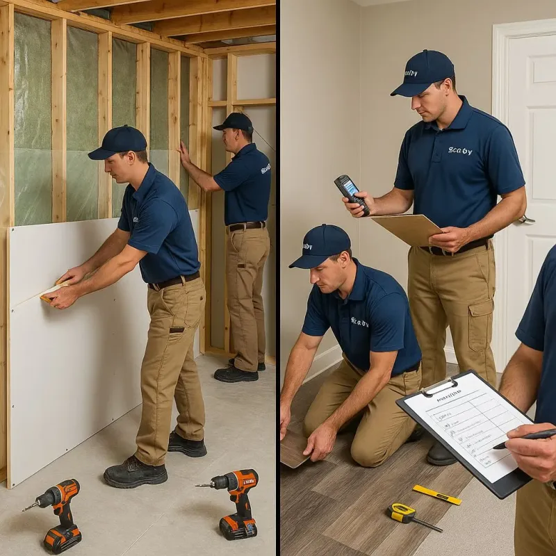 Repairs and Reconstruction process in Exeter, NH
